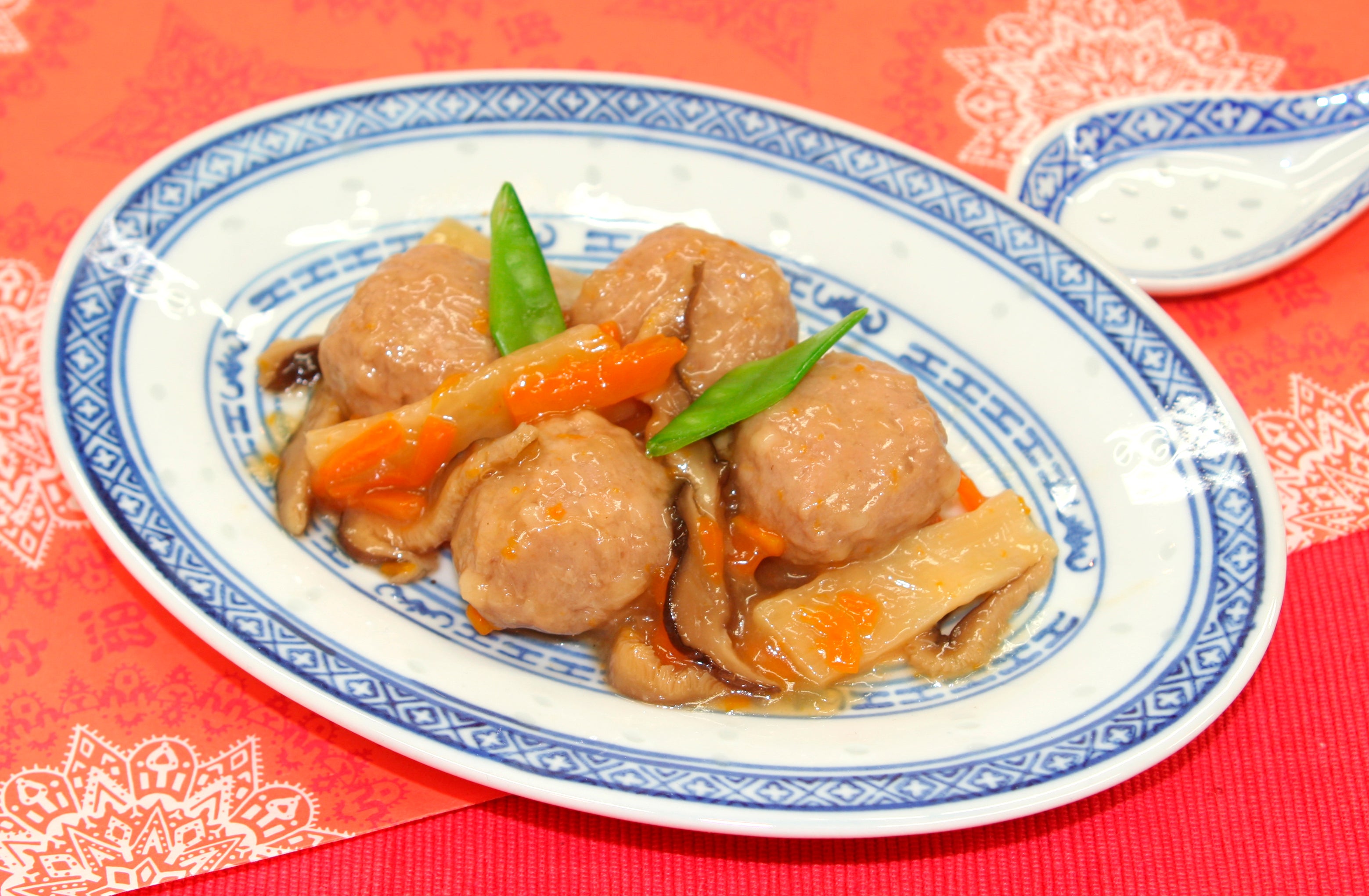 UAA食品　美味しい防災食　中華風ミートボール  120ｇ×50食入り